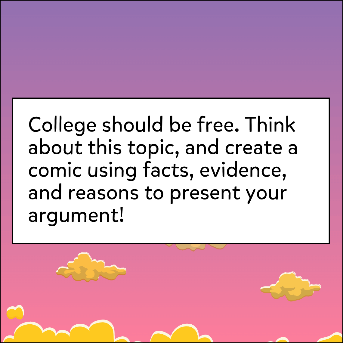 should college be free argumentative speech