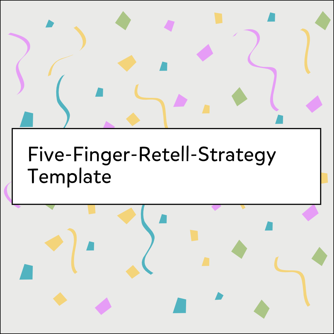 five-finger-retell-strategy-template